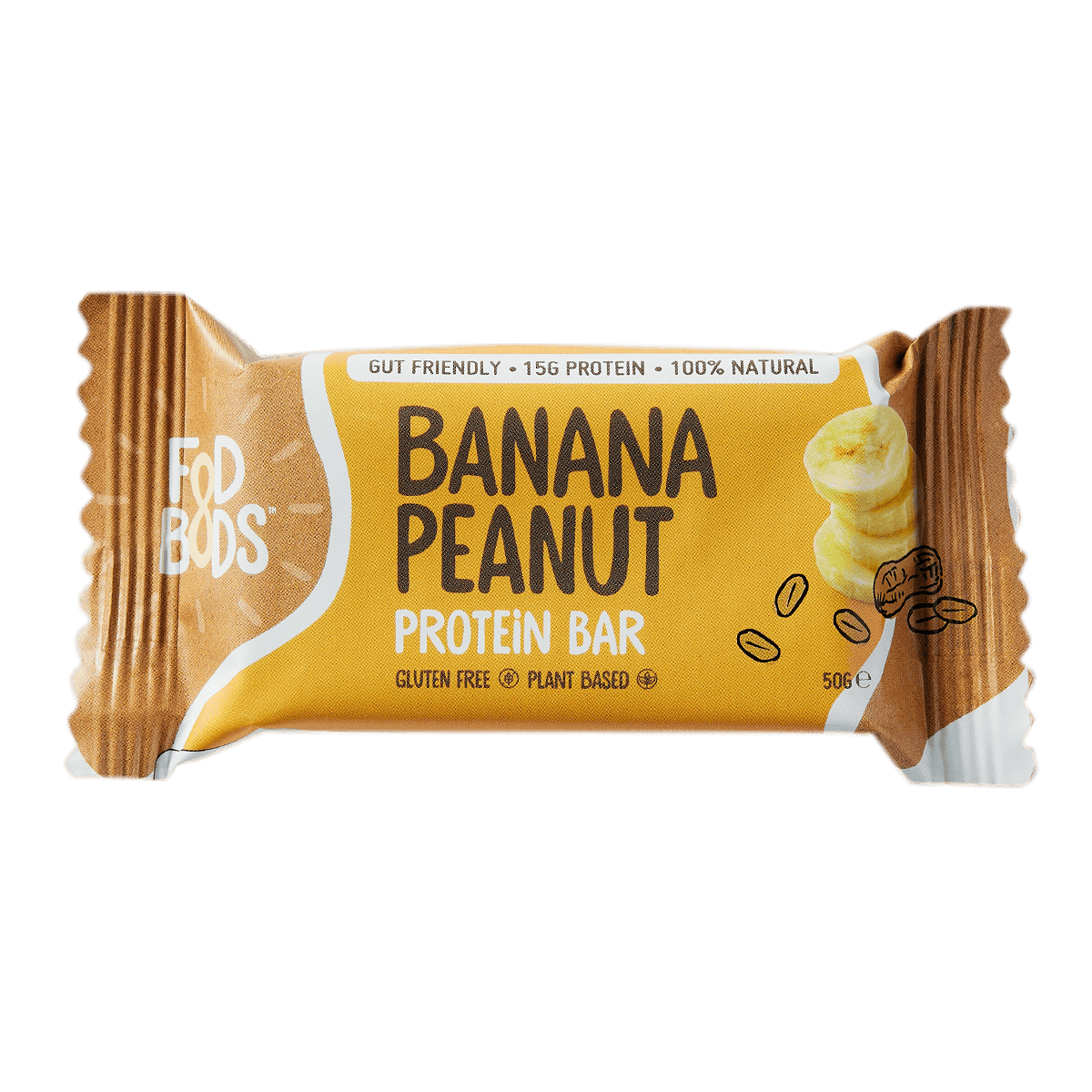 Fodbods 12 bars Banana Peanut