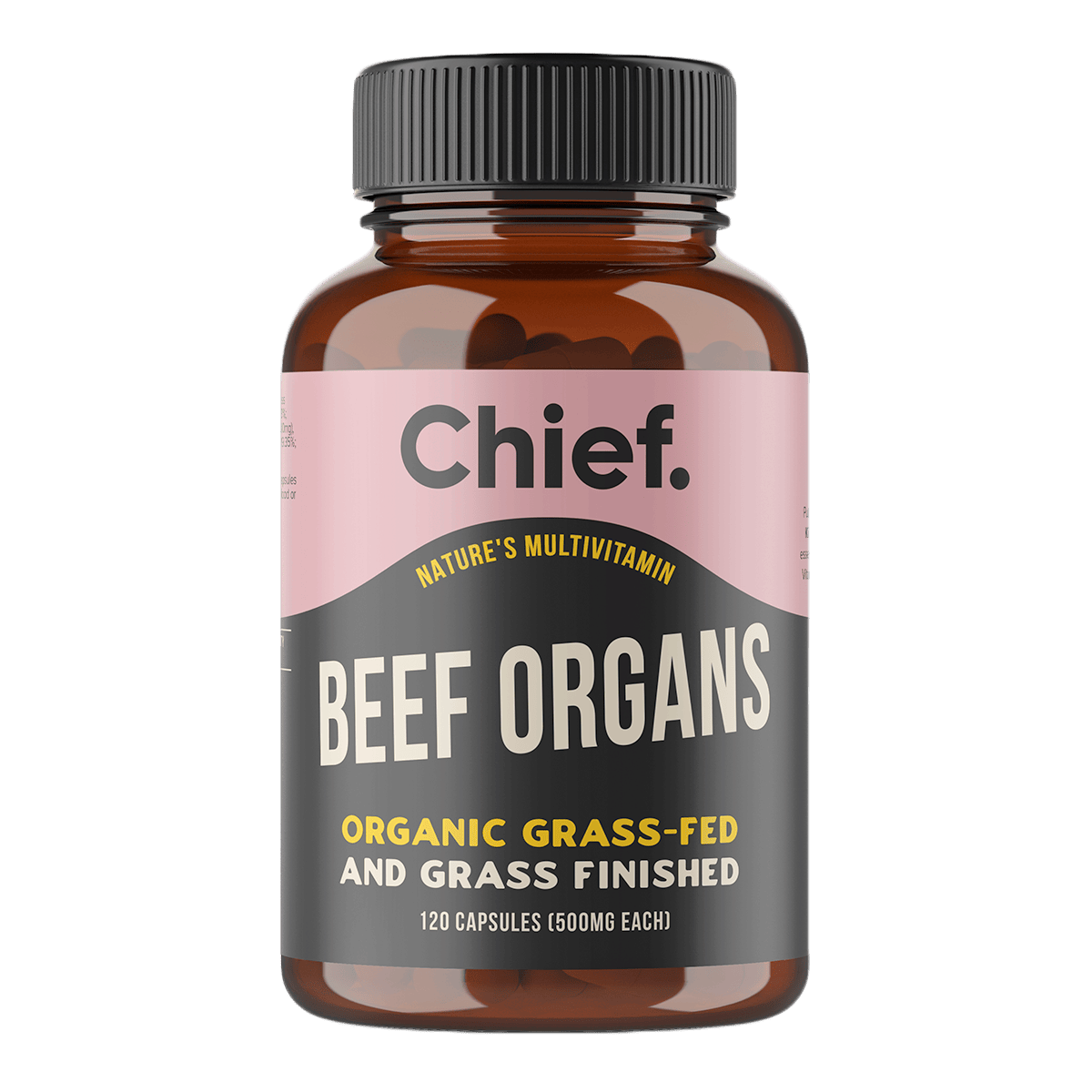 Chief. Organic, grass-fed and grass finished