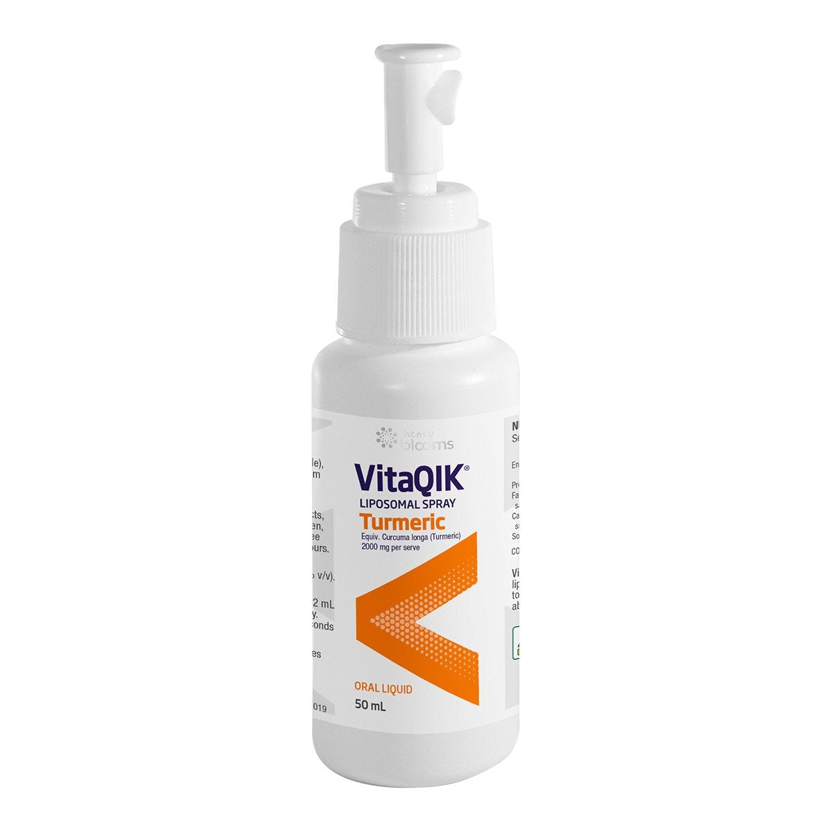Henry Blooms VitaQIK Liposomal Spray Turmeric