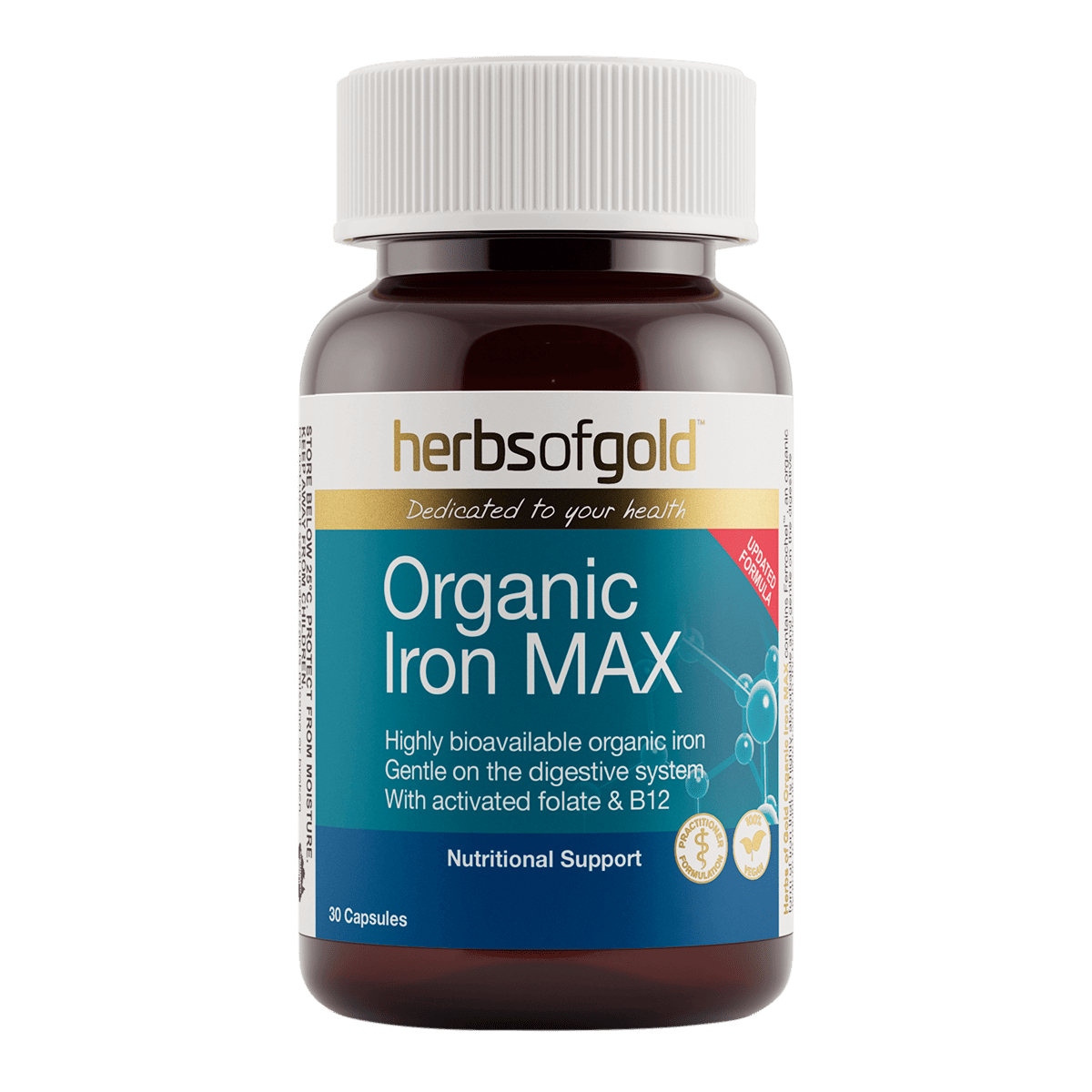 Herbs of Gold Organic Iron MAX