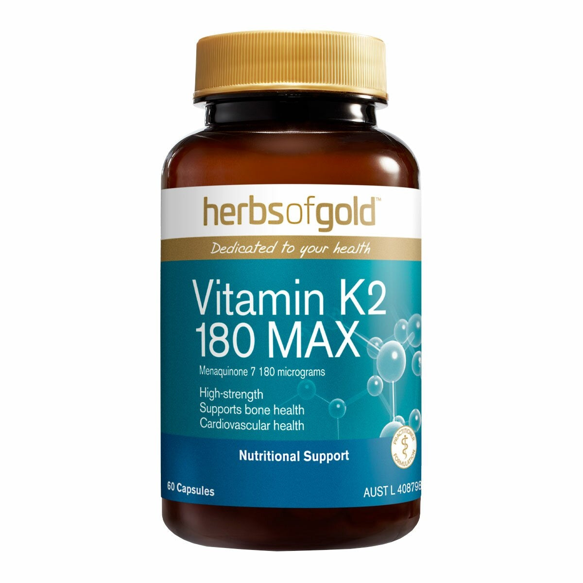 Herbs of Gold Vitamin K2 180 MAX