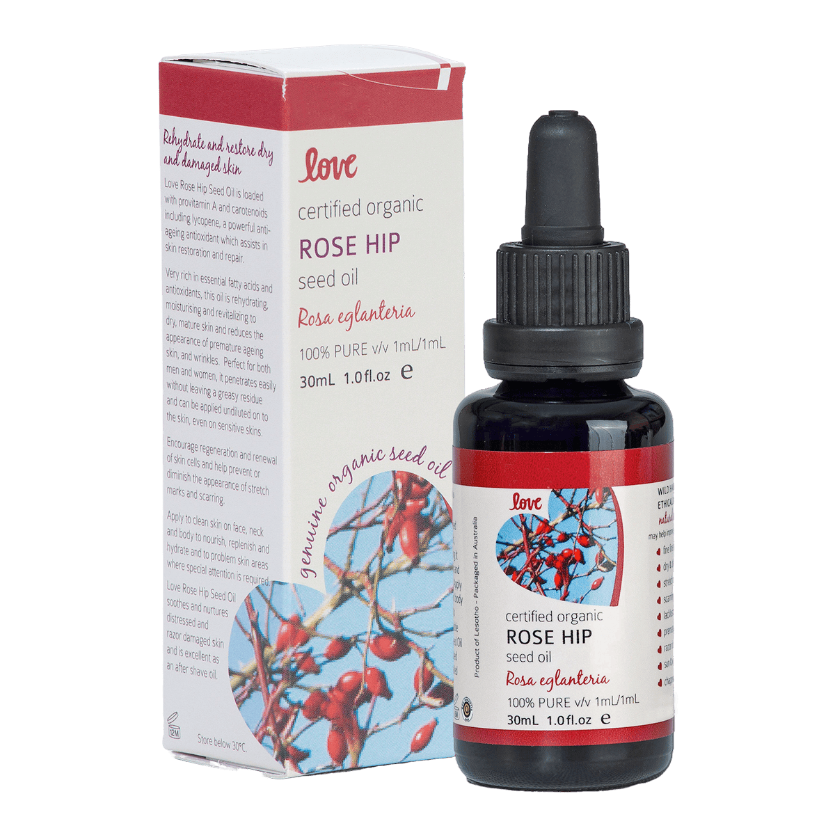 Love Oils Rose Hip Seed Oil