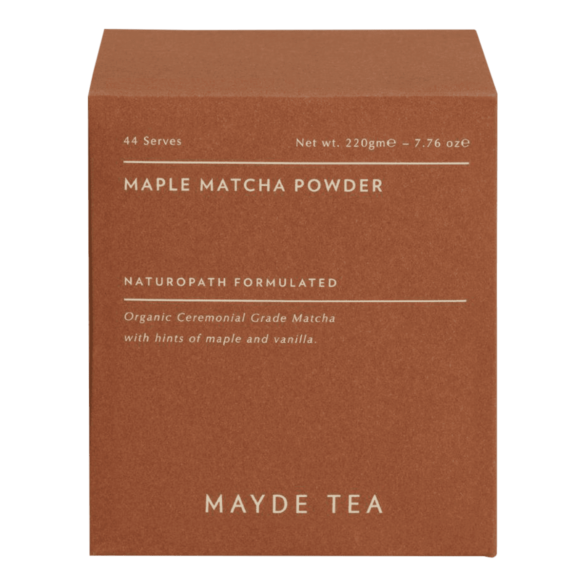 Mayde Tea Maple Matcha Powder