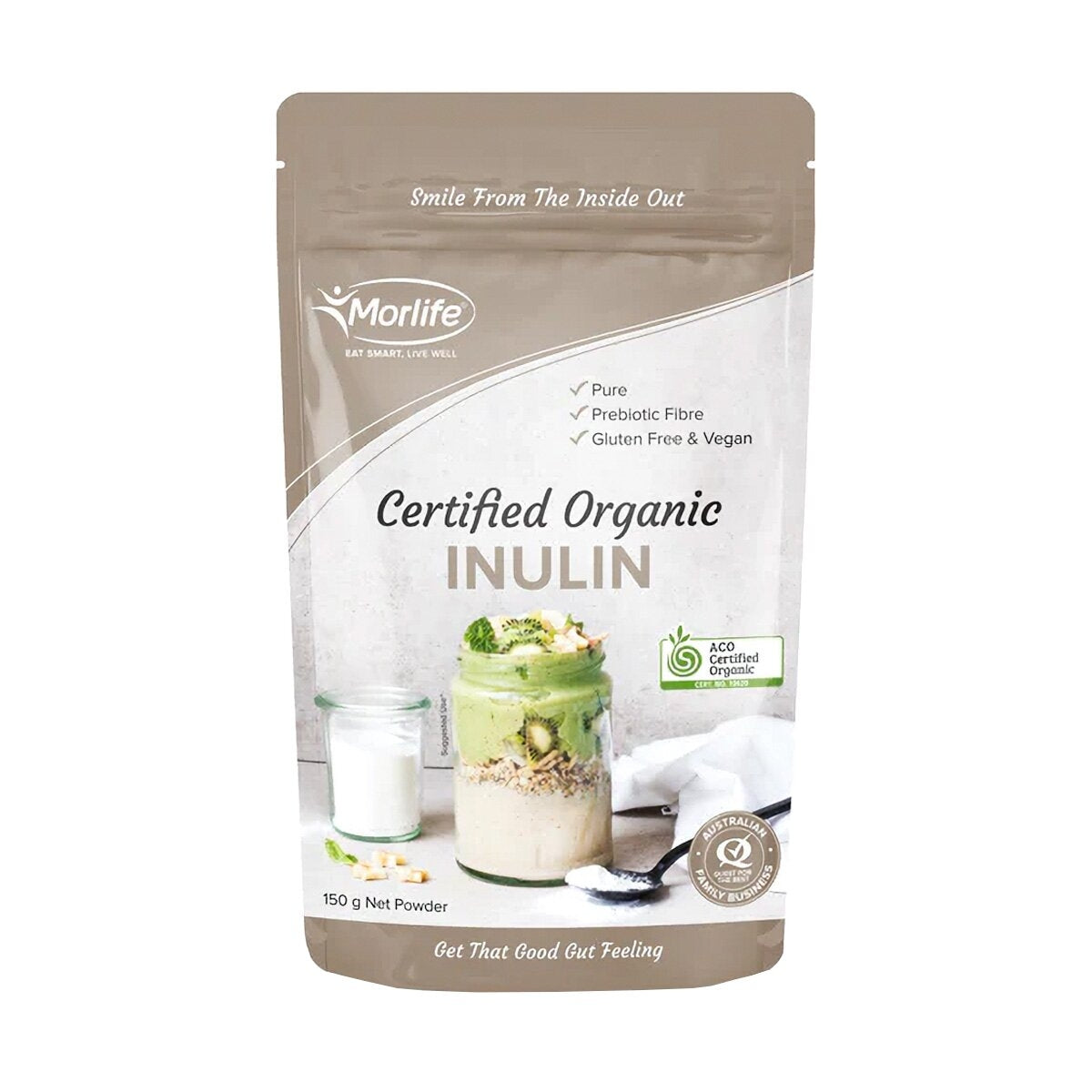 Morlife Certified Organic Inulin Powder