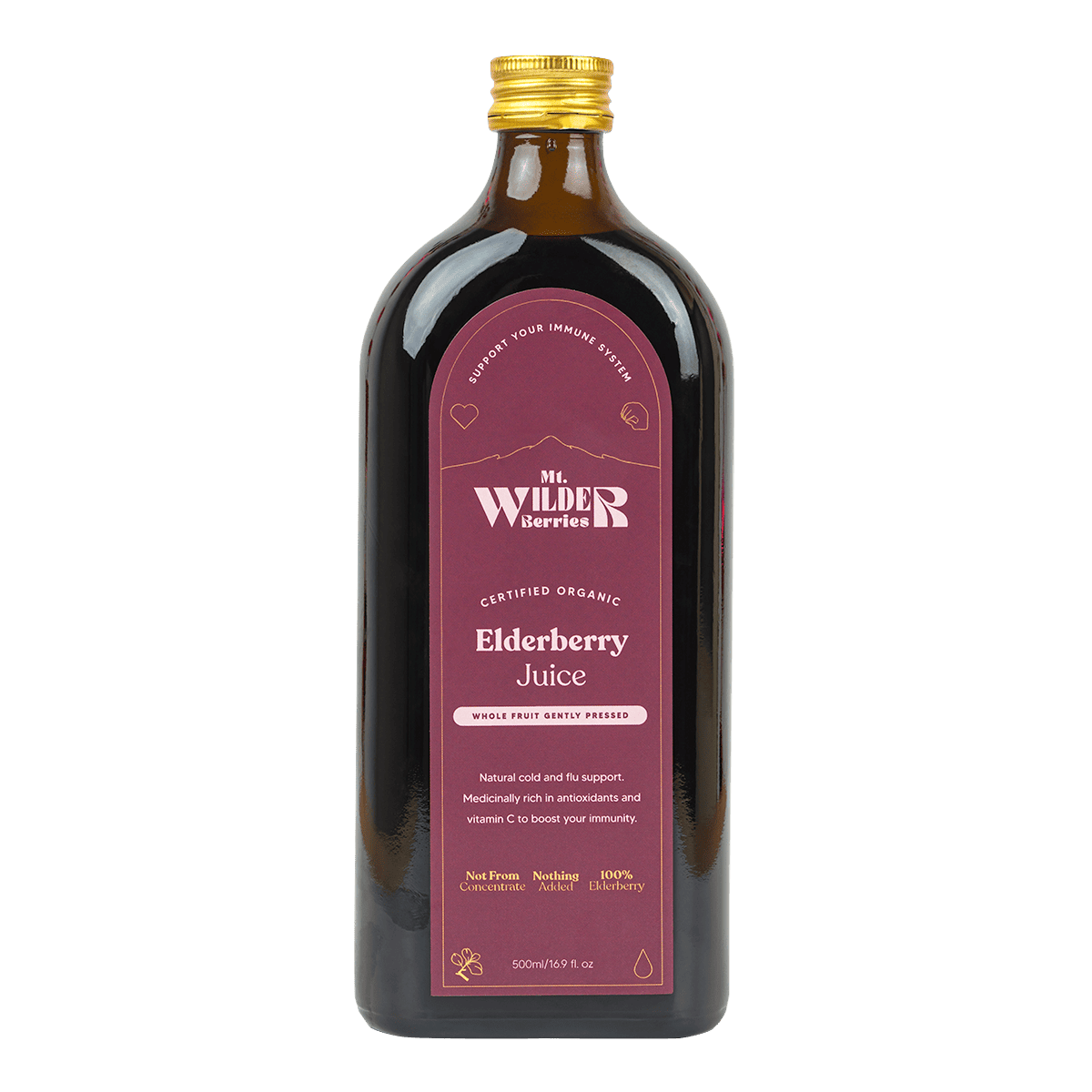 Mt. Wilder Berries Elderberry Juice
