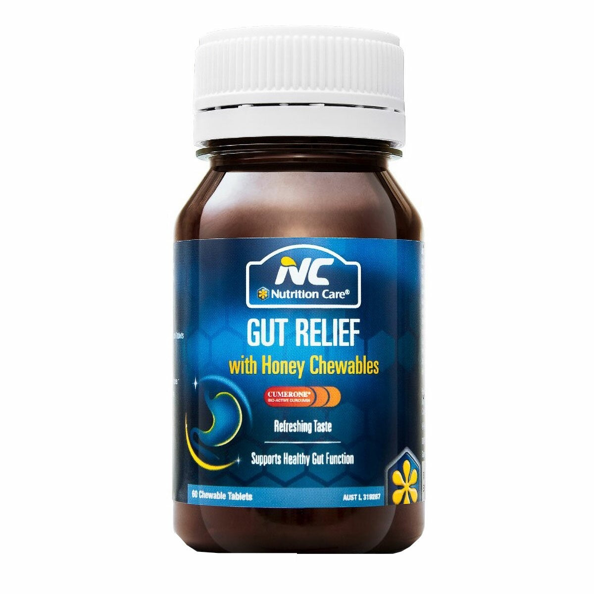 NC Nutrition Care Gut Relief With Honey Chewables