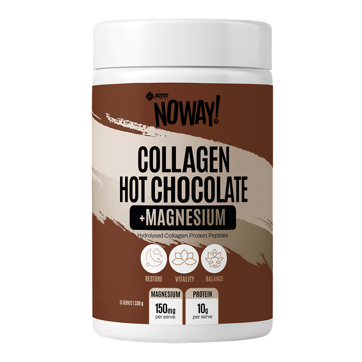 ATP Science Noway Collagen Hot Chocolate + Magnesium