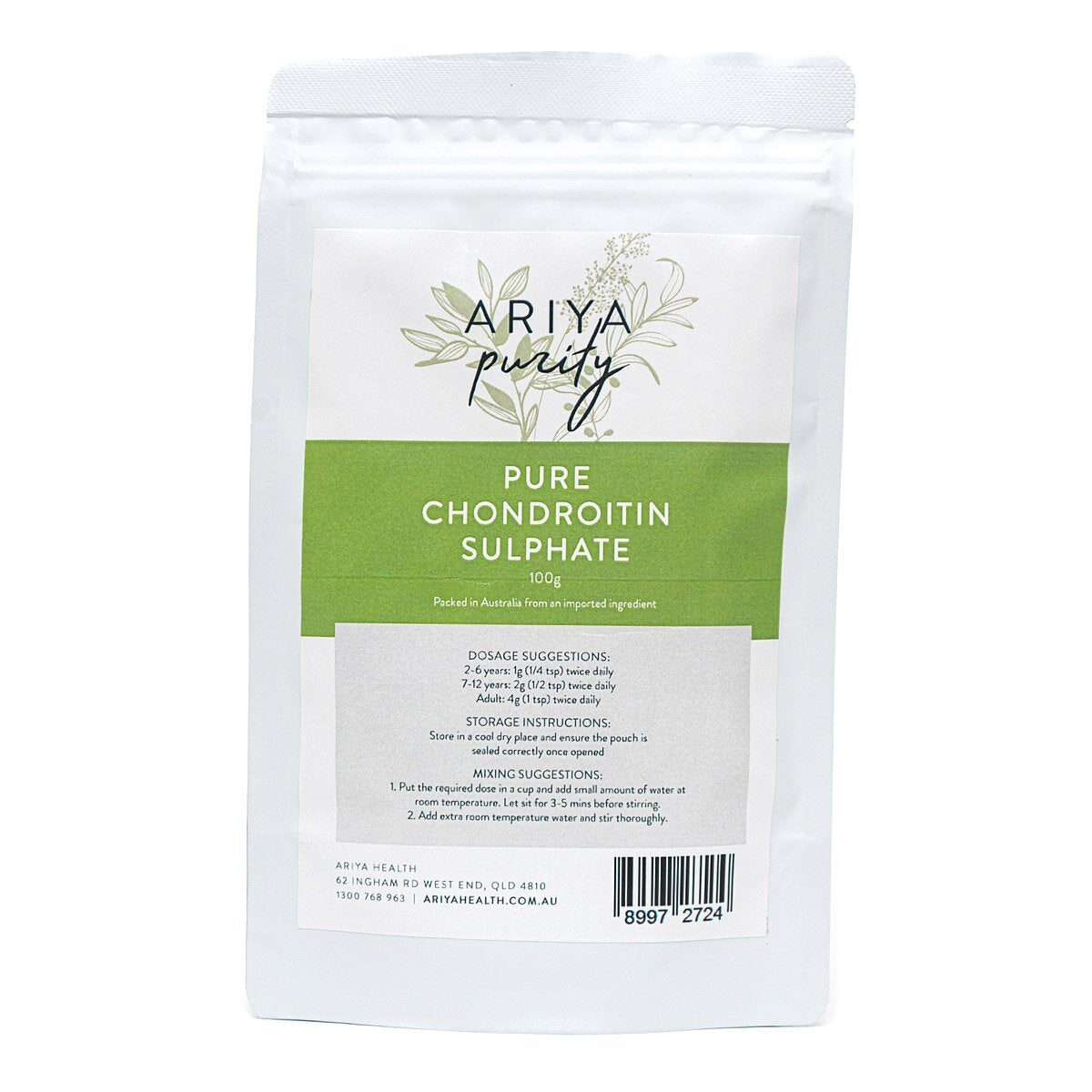 Ariya Pure Chondroitin Sulphate