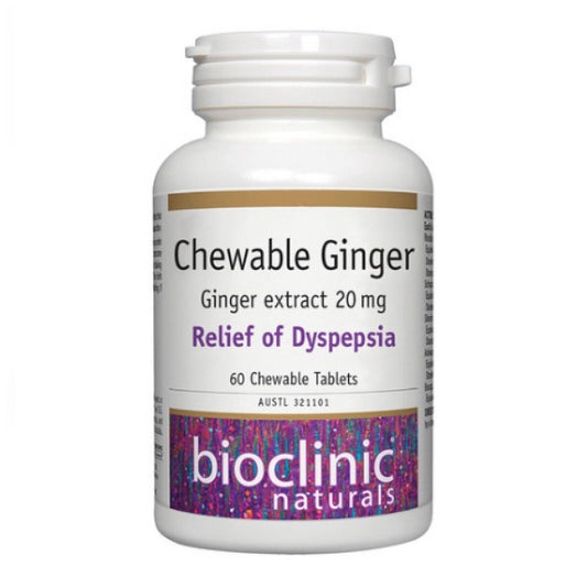 Bioclinic Naturals Chewable Ginger