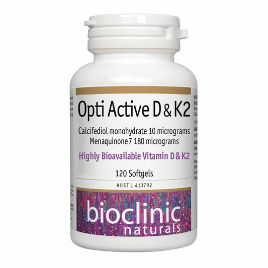 Bioclinic Naturals Opti Active D & K2