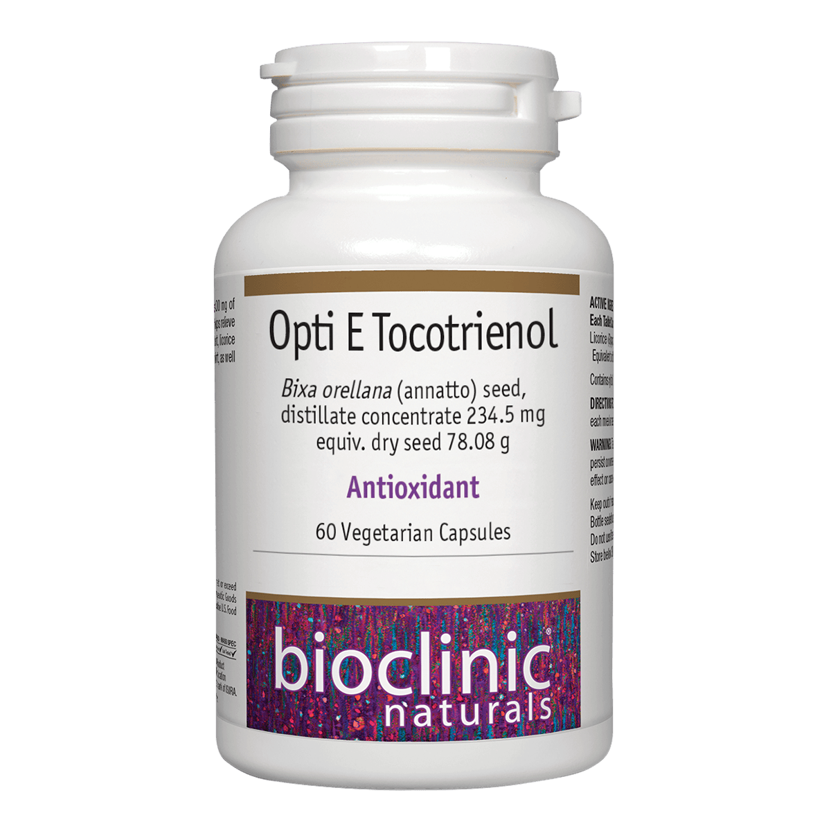 Bioclinic Naturals Opti E Tocotrienol