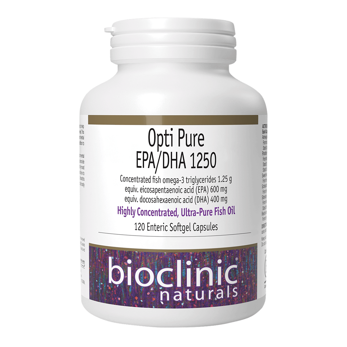 Bioclinic Naturals Opti Pure EPA/DHA 1250