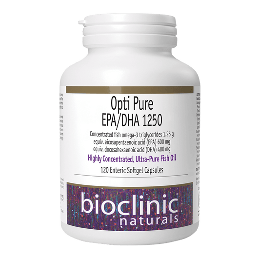 Bioclinic Naturals Opti Pure EPA/DHA 1250