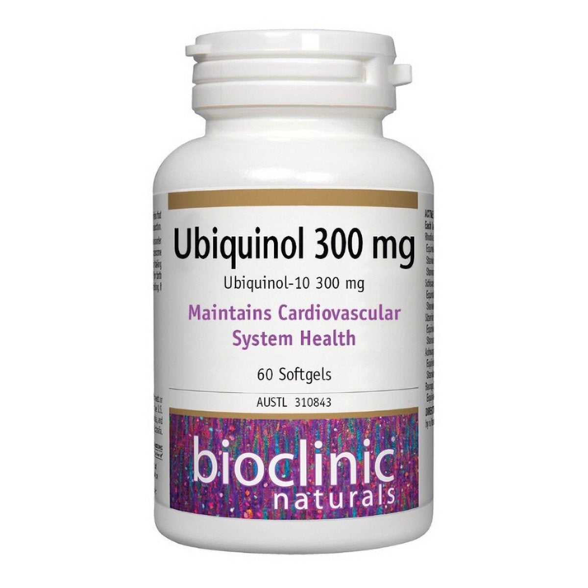 Bioclinic Naturals Ubiquinol 300 mg