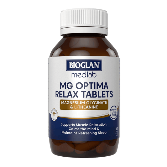 Bioglan Medlab MG Optima Relax Tablets