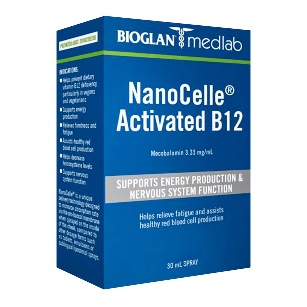 Bioglan Medlab NanoCelle Activated B12