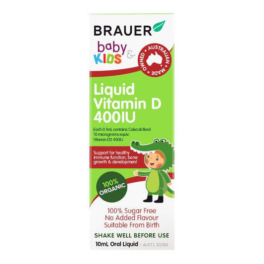 Brauer Baby & Kids Liquid Vitamin D 400IU