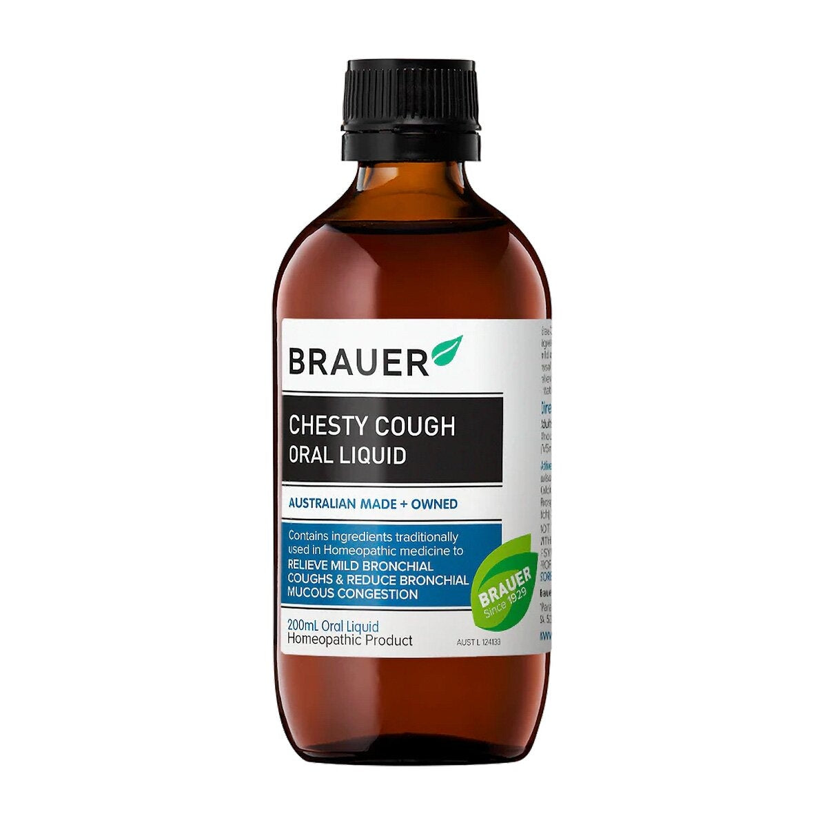 Brauer Chesty Cough Oral Liquid