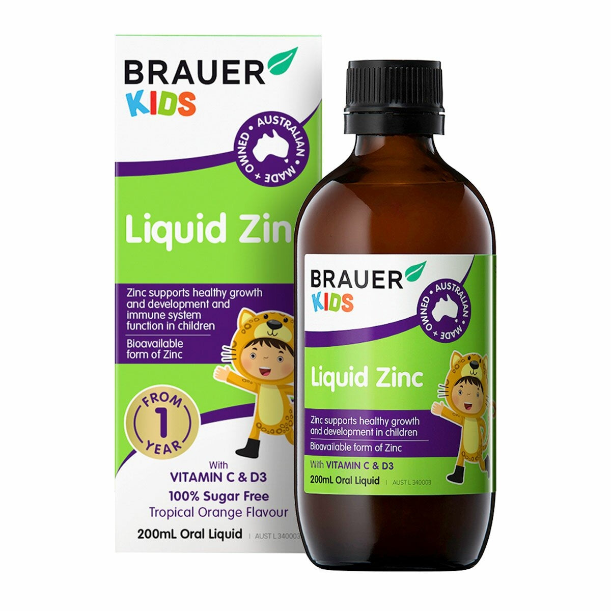 Brauer Kids Liquid Zinc