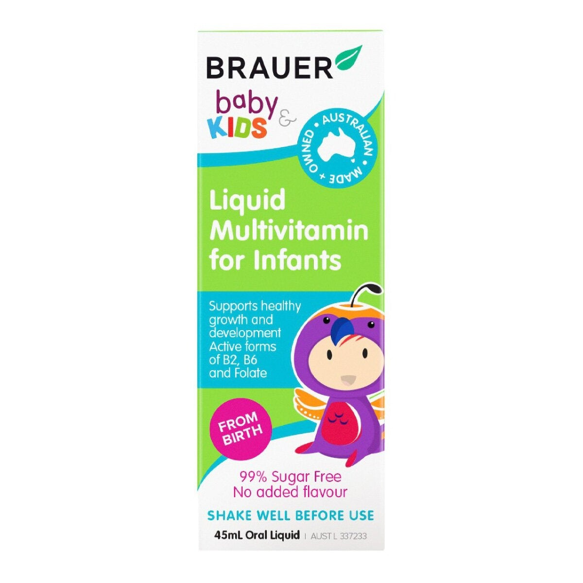 Brauer Baby & Kids Liquid Multivitamin For Infants