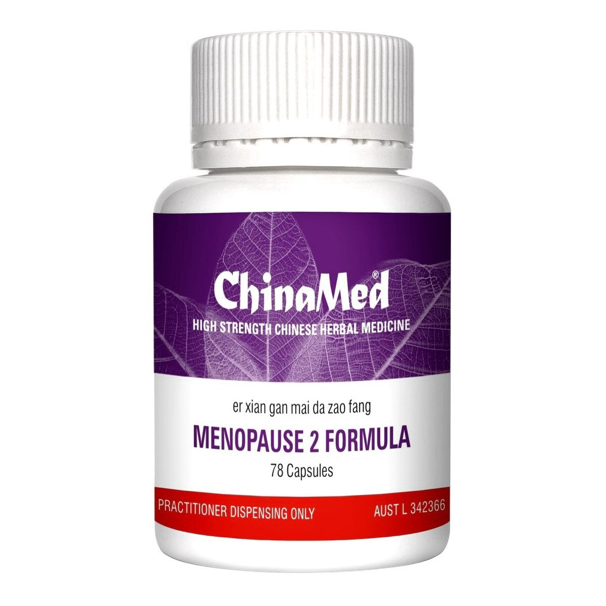 ChinaMed Er Xian Gan Mai Da Zao Fang formula, traditionally used to replenish heart Qi