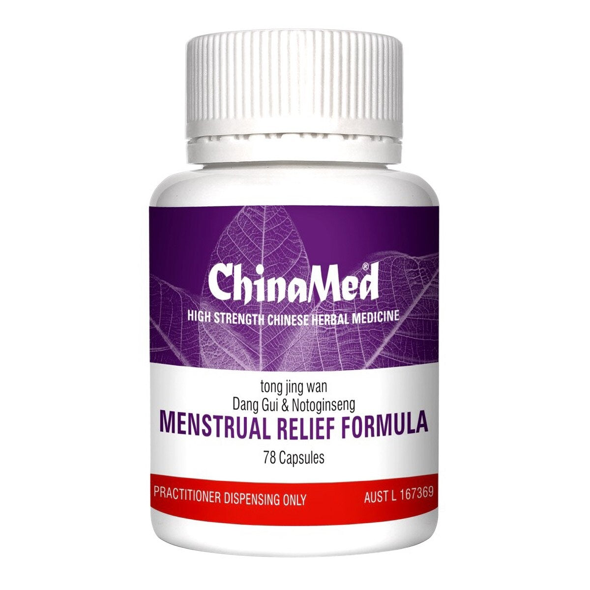 ChinaMed Menstrual Relief Formula