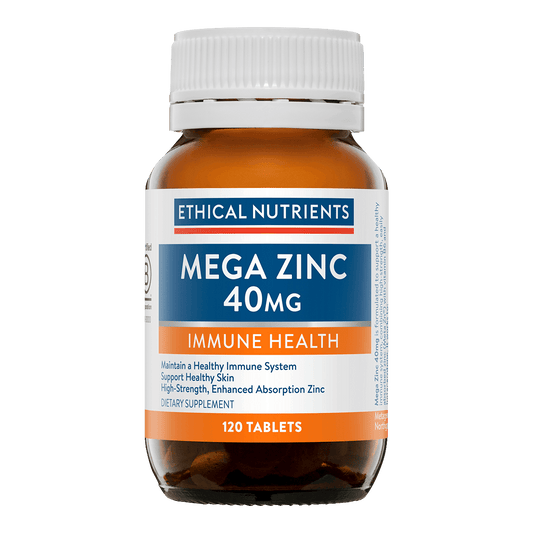 Ethical Nutrients Mega Zinc 40mg