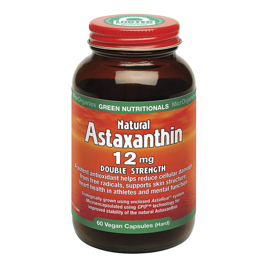 Green Nutritionals Natural Astaxanthin 12mg