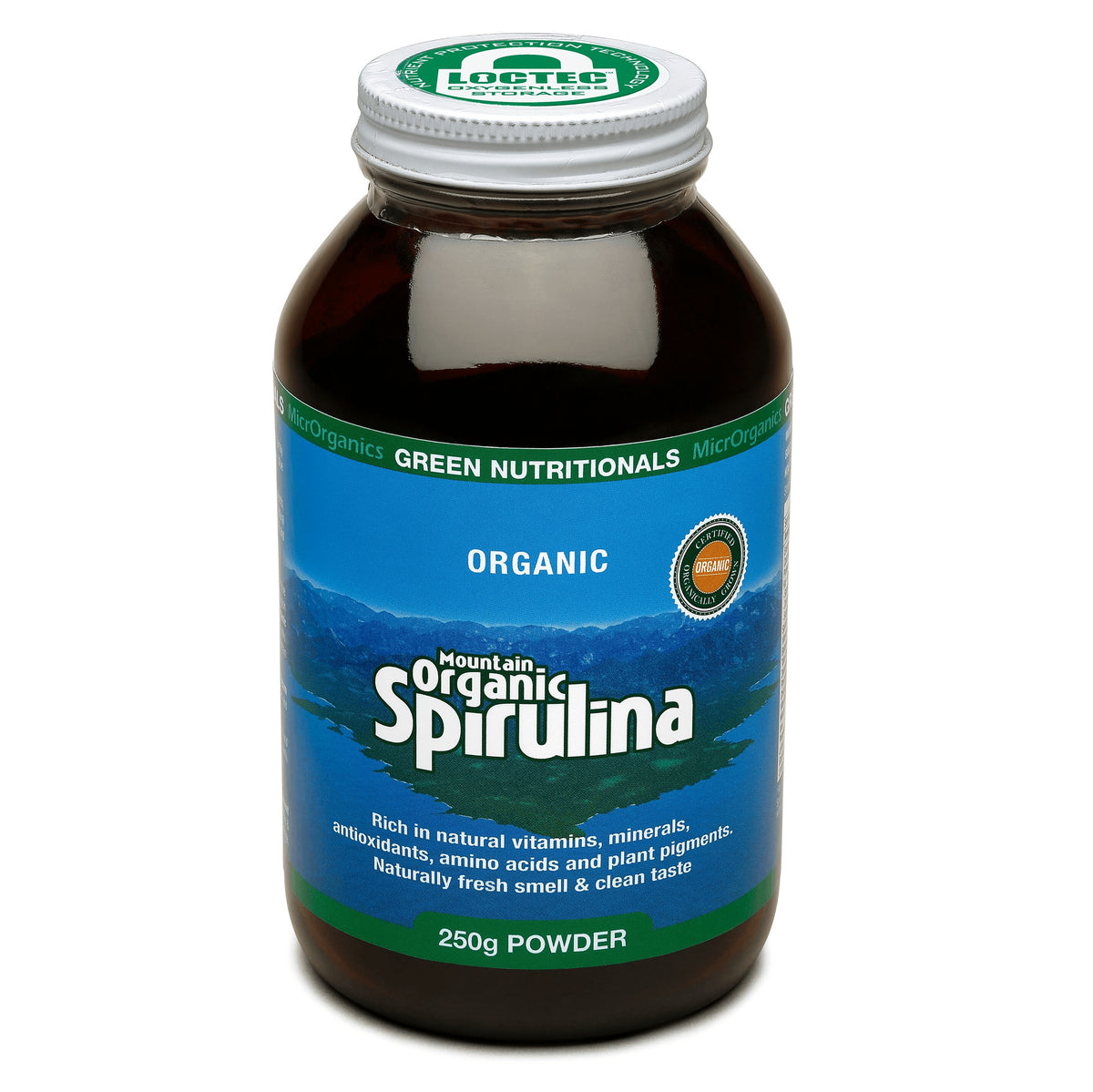 Green Nutritionals Mountain Organic Spirulina Powder