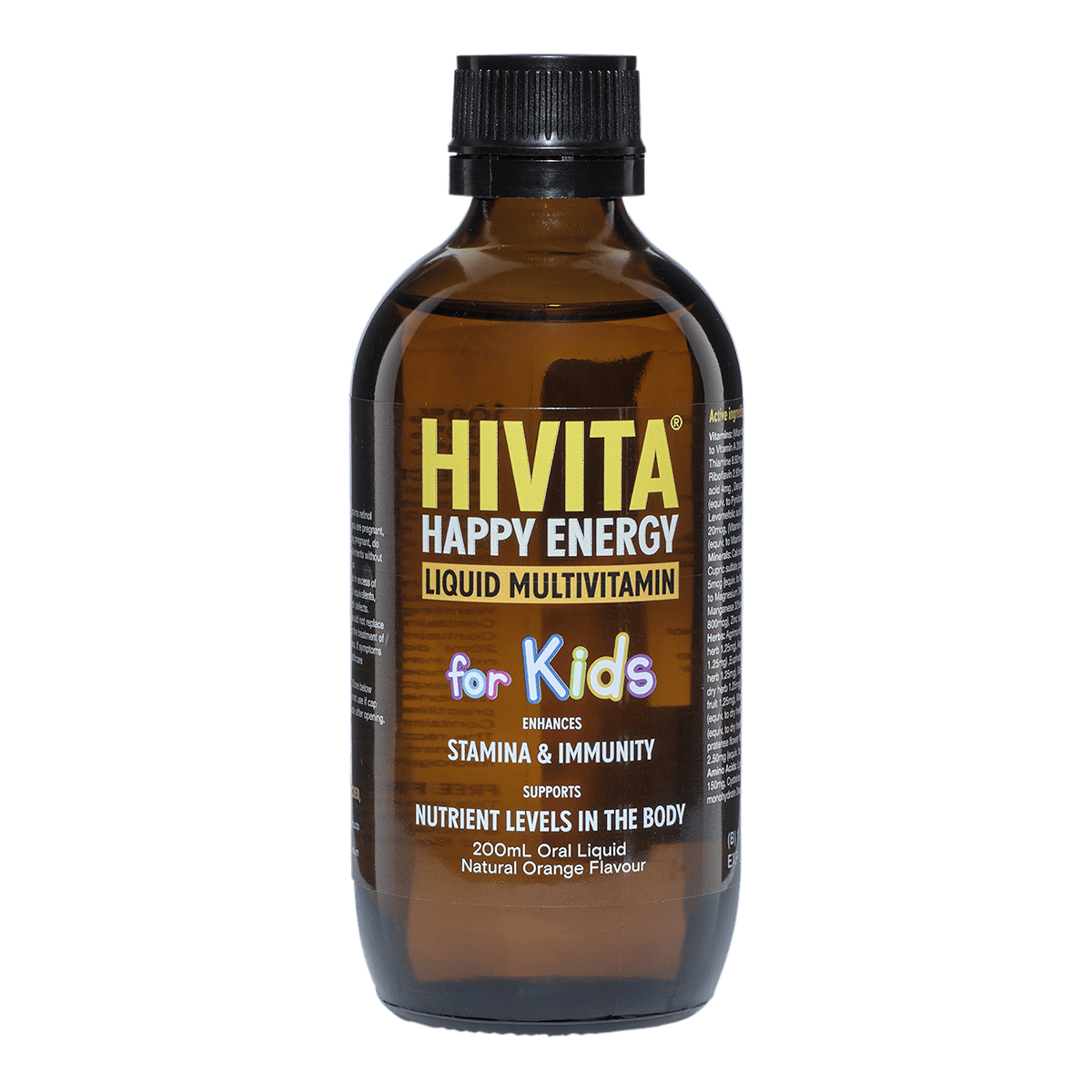 HIVITA Happy Energy Liquid Multivitamin For Kids