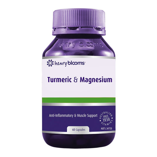 Henry Blooms Turmeric & Magnesium
