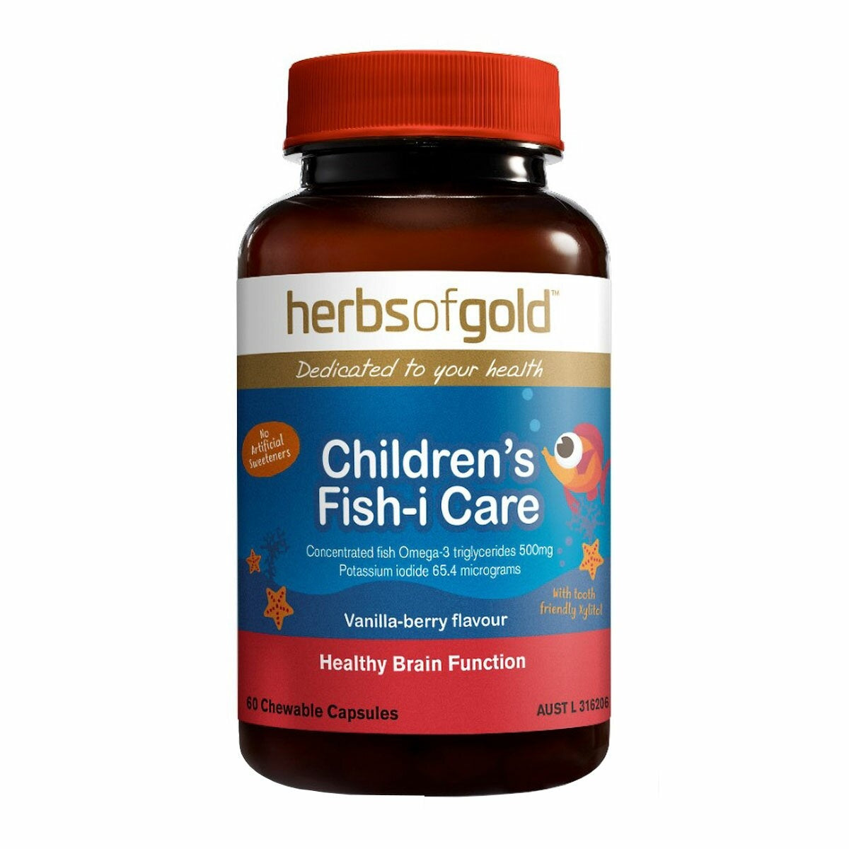 Herbs of Gold Children's Fish-i Care (chewable)