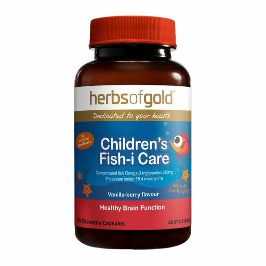 Herbs of Gold Children's Fish-i Care (chewable)