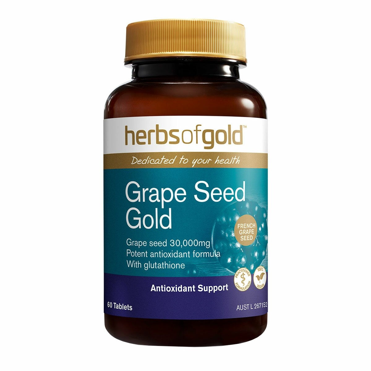 Herbs of Gold Grape Seed Gold