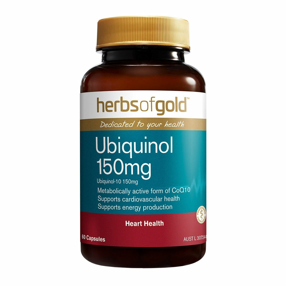Herbs of Gold Ubiquinol 150mg