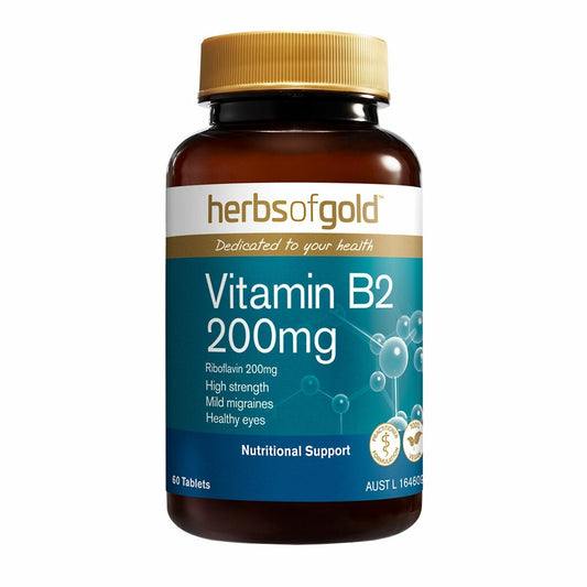 Herbs of Gold Vitamin B2 200mg