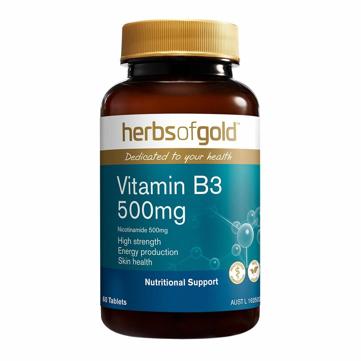 Herbs of Gold Vitamin B3 500mg