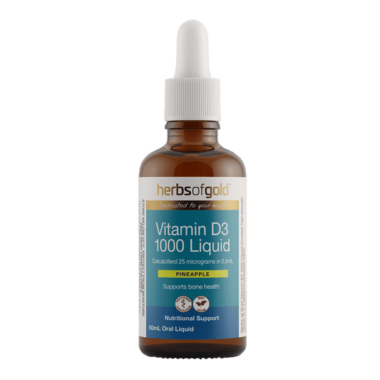 Herbs of Gold Vitamin D3 1000 Liquid