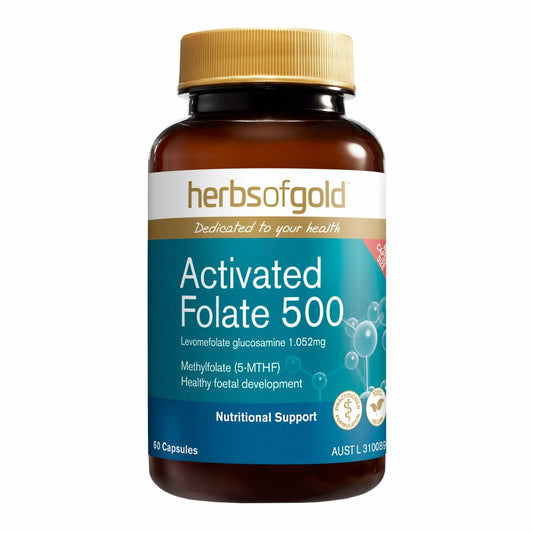Herbs of Gold Activated Folate 500