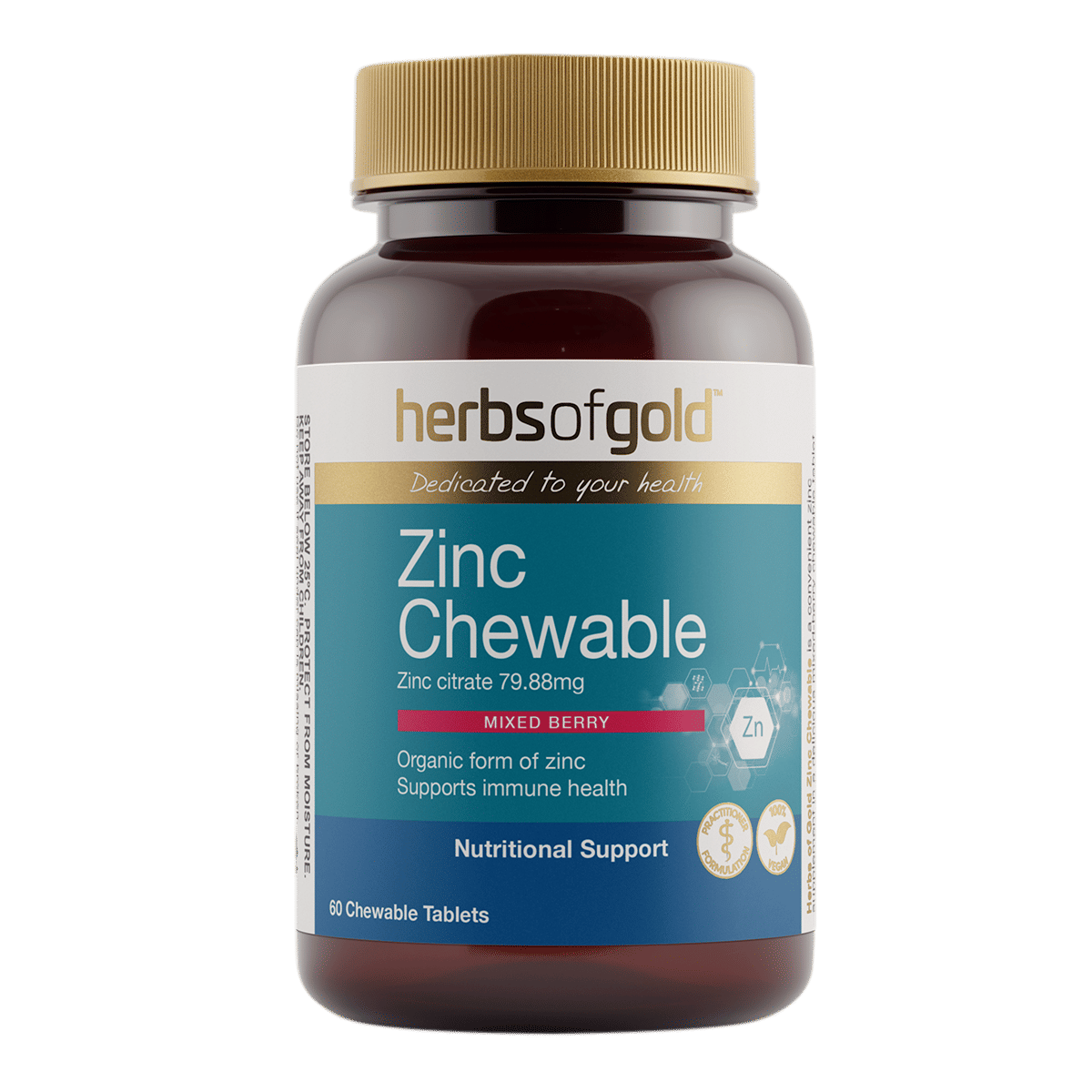Herbs of Gold Zinc Chewable