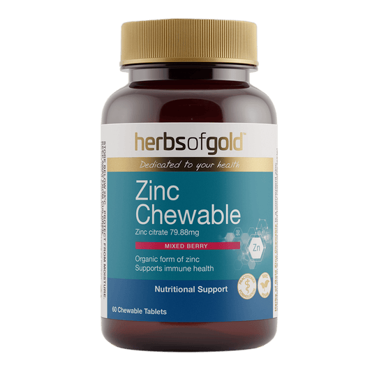 Herbs of Gold Zinc Chewable
