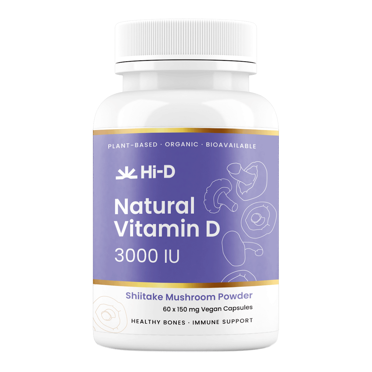 Hi-D Natural Vitamin D 3000 IU