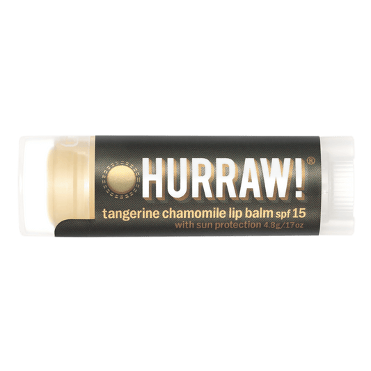 Hurraw! Tangerine Chamomile Lip Balm SPF 15