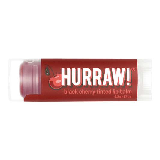 Hurraw! Black Cherry Tinted Lip Balm