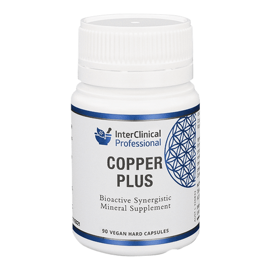 InterClinical Copper supplement with co-factor vitamin B2