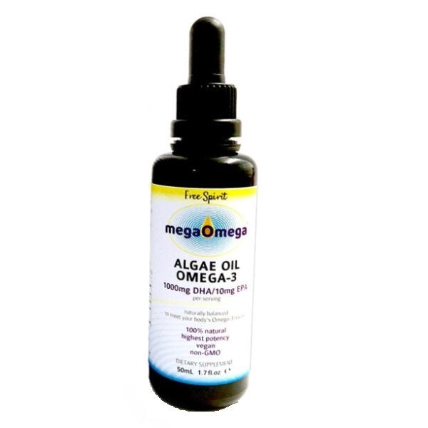 Free Spirit MegaOmega Algae Oil Omega-3 Liquid