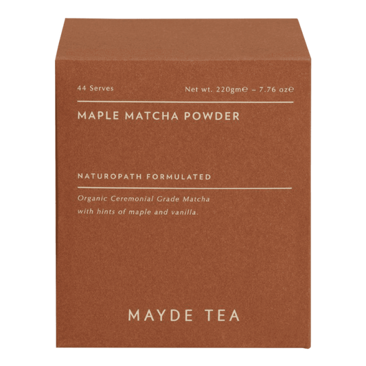Mayde Tea Maple Matcha Powder