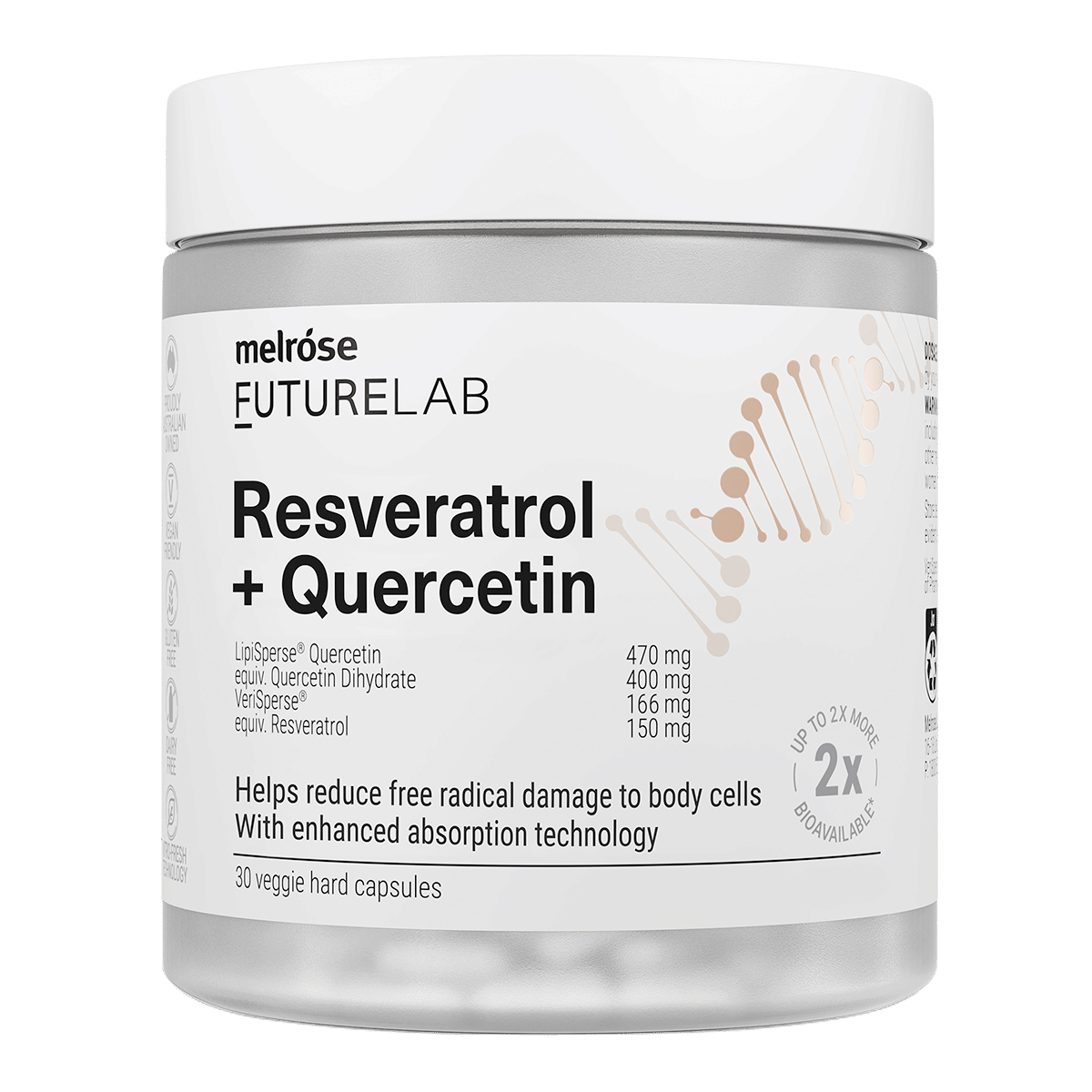 Melrose FutureLab Resveratrol + Quercetin
