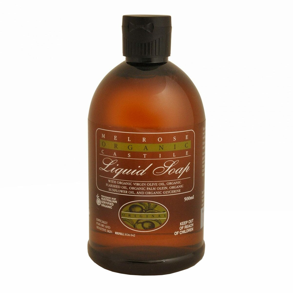 Melrose Organic Castile Liquid Soap (Refill)