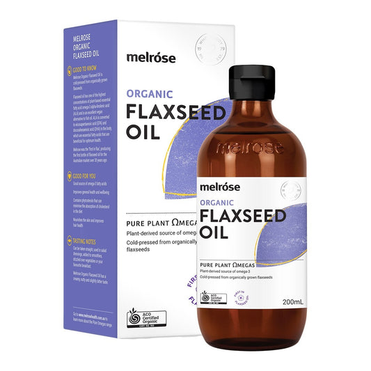 Melrose Organic Flaxseed Oil